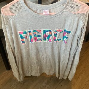Gray shirt